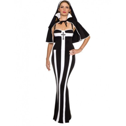 Sexy nun adult-kostyme
